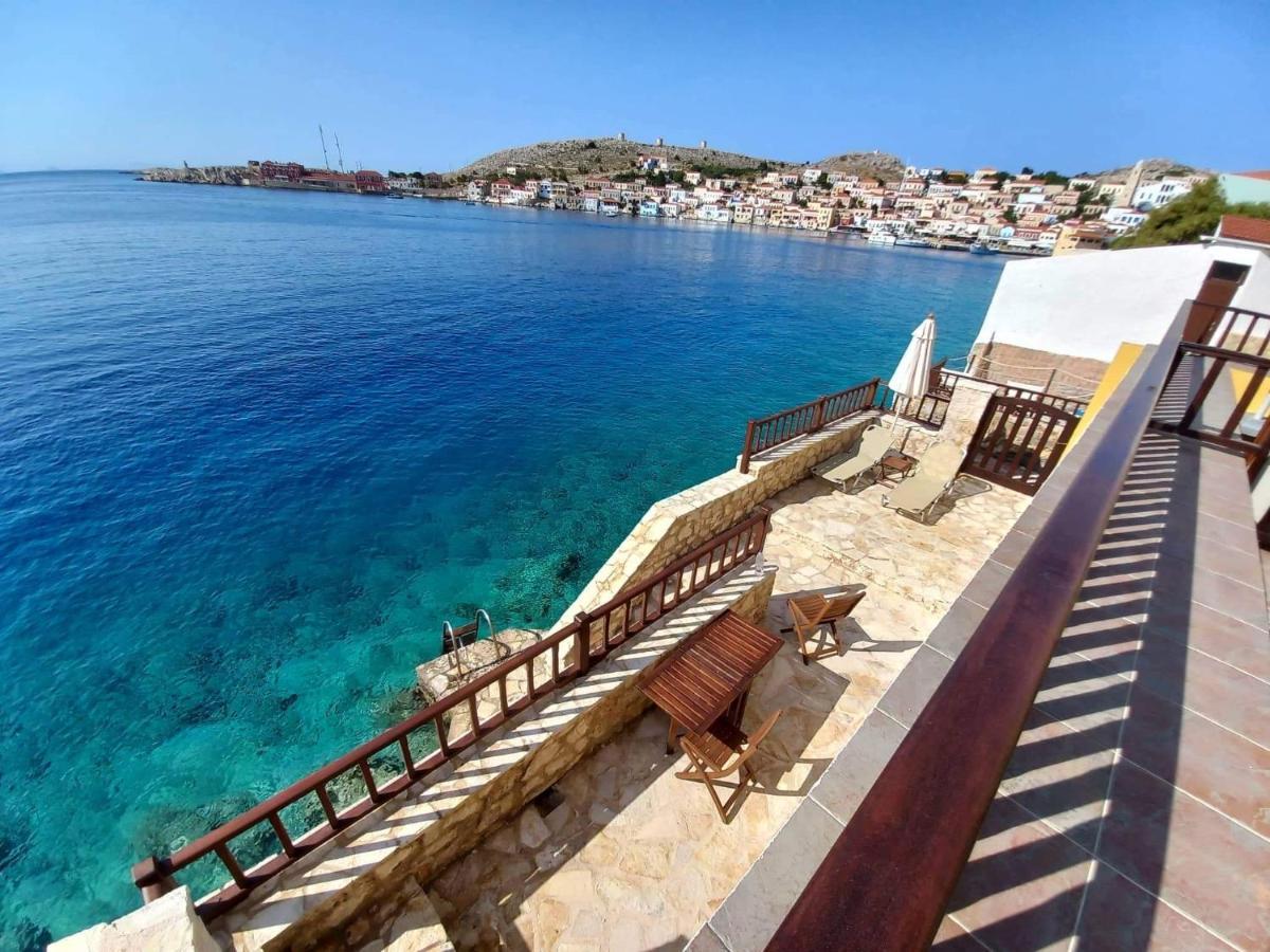 Villa Amalia Chalki Town المظهر الخارجي الصورة