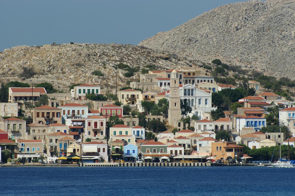 Villa Amalia Chalki Town المظهر الخارجي الصورة