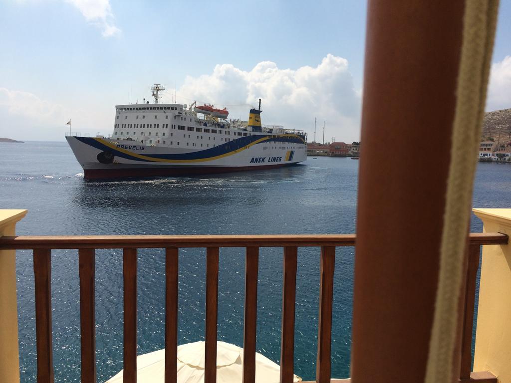 Villa Amalia Chalki Town المظهر الخارجي الصورة