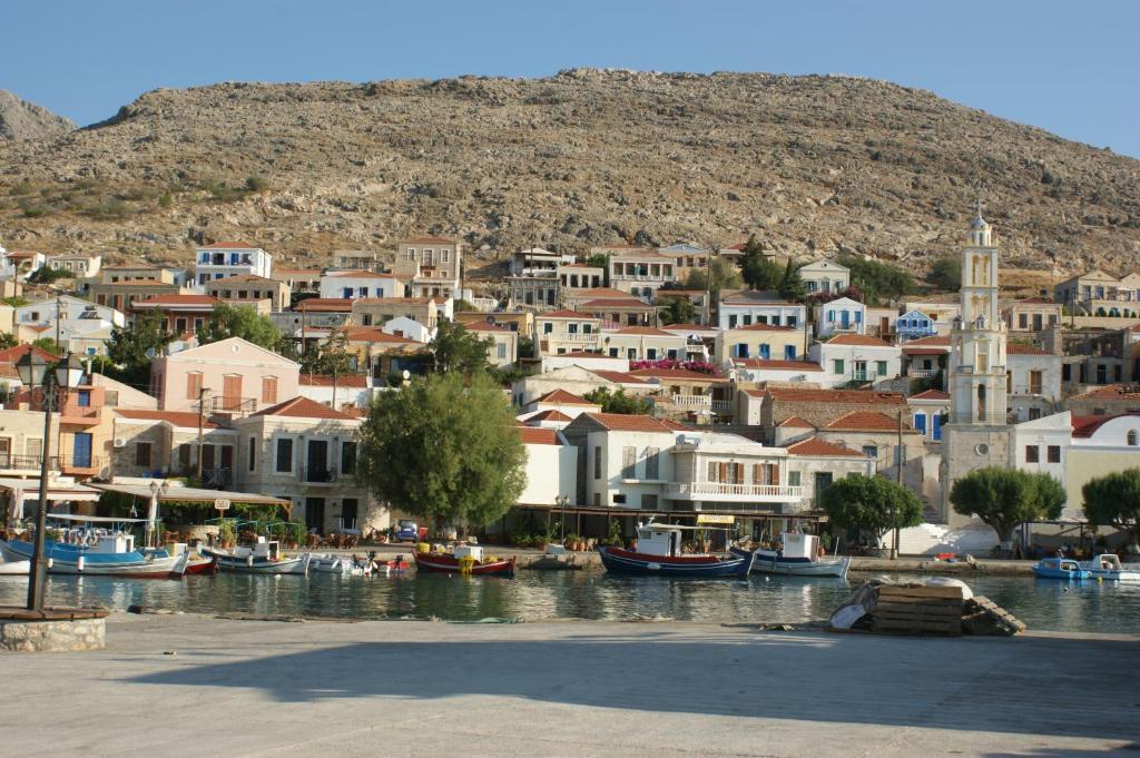Villa Amalia Chalki Town المظهر الخارجي الصورة